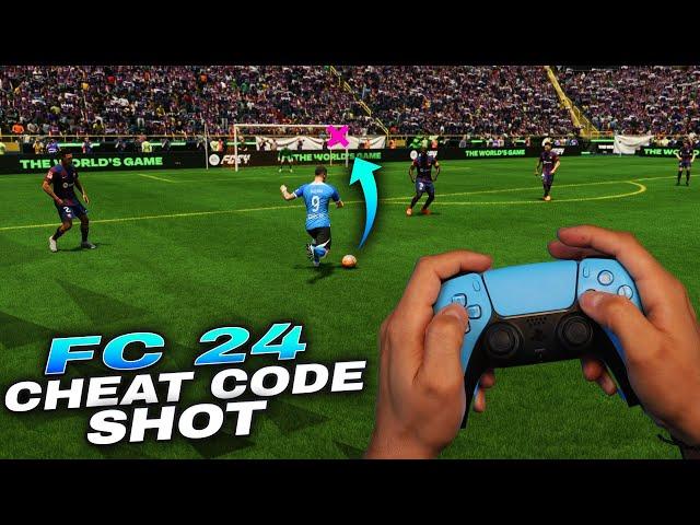 FC 24 Cheat Code Shot Tutorial - Score Every time (EA SPORTS WILL PATCH IT)