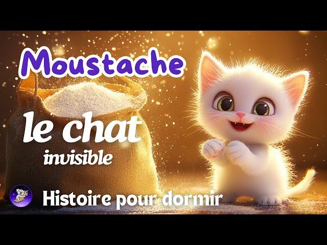 Moustache le Chat Invisible  | Histoire du Soir Magique pour Enfants | Histoire pour Dormir 