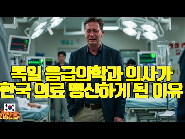 "독일선 상상불가" 한국 병원의 놀라운 시스템... 응급의학과 의사 "서구 의료의 오만 깨달았다"