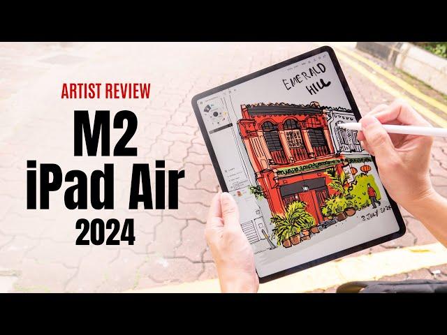 M2 iPad Air 2024 (artist review): A more sensible choice, price-wise