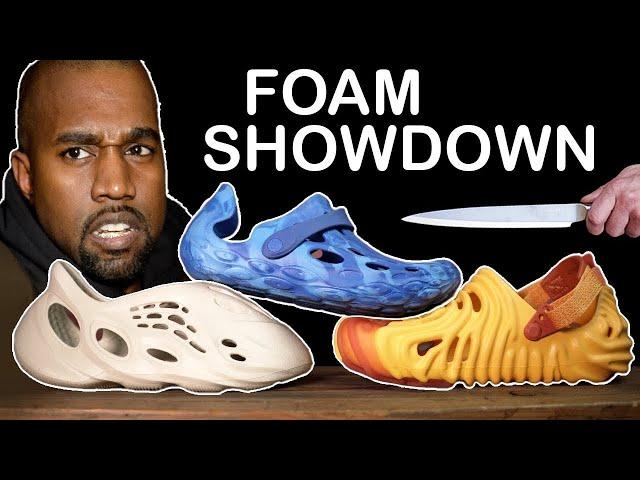 Top 3 foam clogs - Yeezy vs Croc vs Merrell