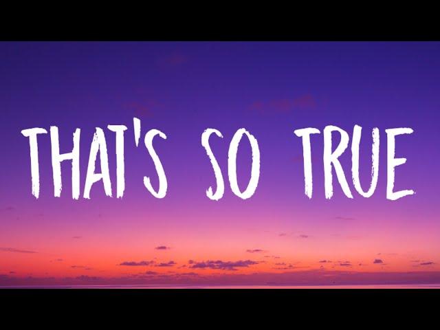 Gracie Abrams - That’s So True (Lyrics)