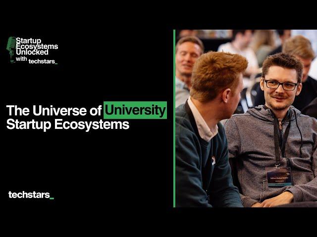 The Universe of University Startup Ecosystems