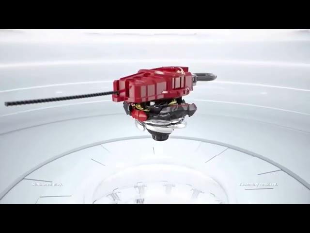 Interstellar drop battle set commercial beyblade burst quaddrive