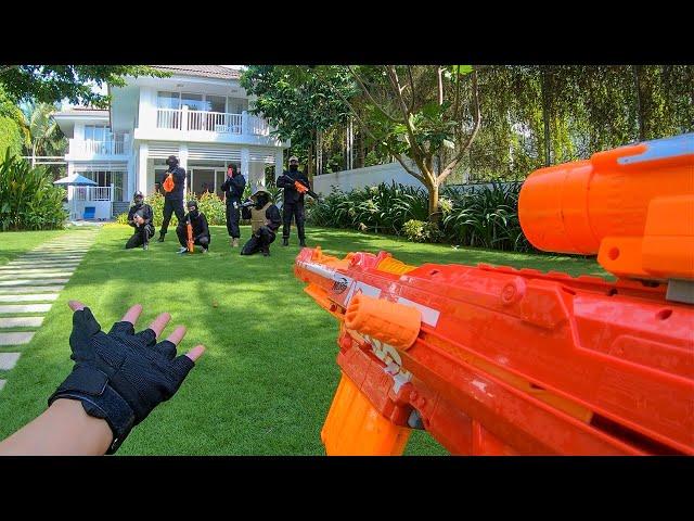 Nerf War: Rich Kids vs Thieves 2 (First Person Shooter)