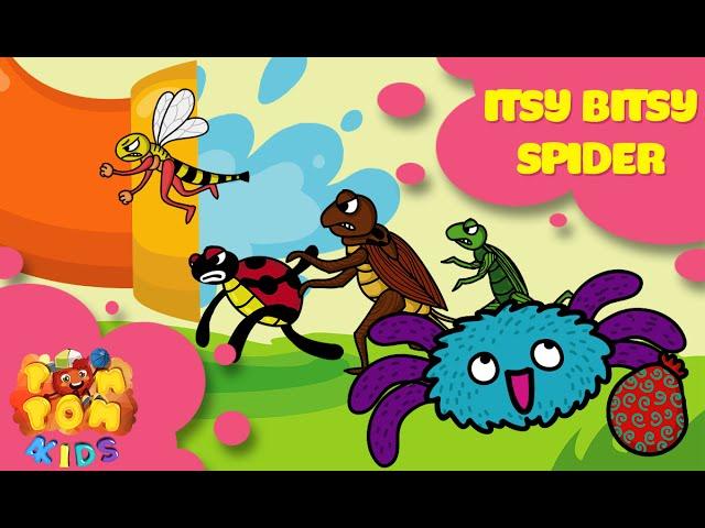 Nhạc Thiếu Nhi - Itsy Bitsy Spider - Hoạt Hình Từ Giấy - POMPOM4kids