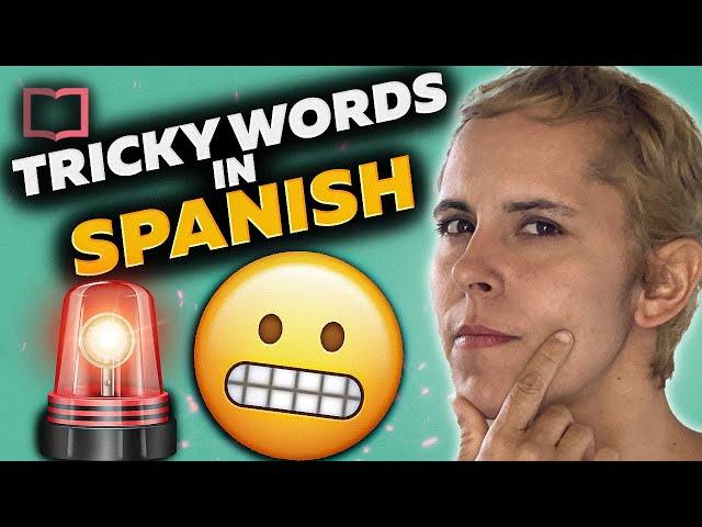 Spanish False Friends: Similar Words with Different Meanings!