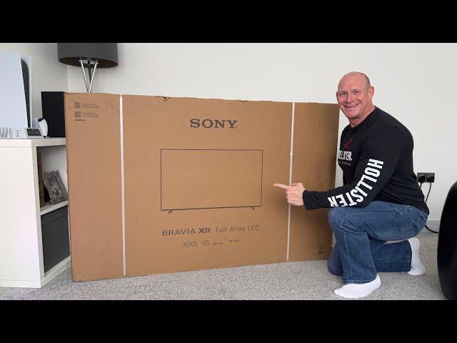 Sony X90L Full Array LED, Unboxing & Demo