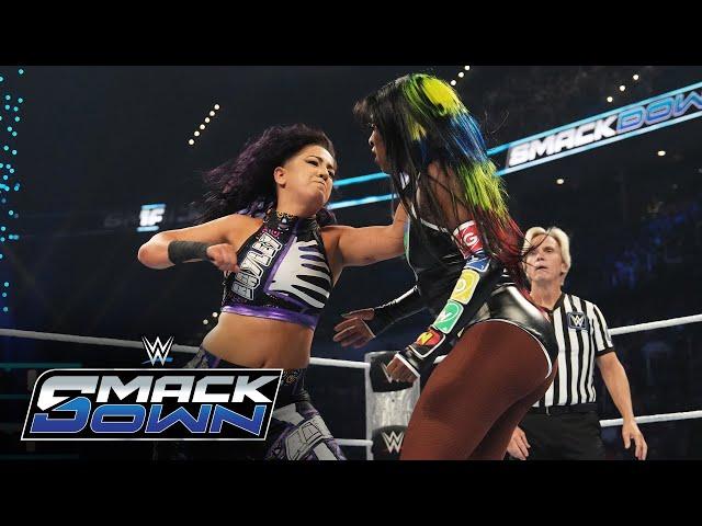 Bayley wins the right to challenge Nia Jax at WWE Bad Blood: SmackDown highlights, Sept. 27, 2024