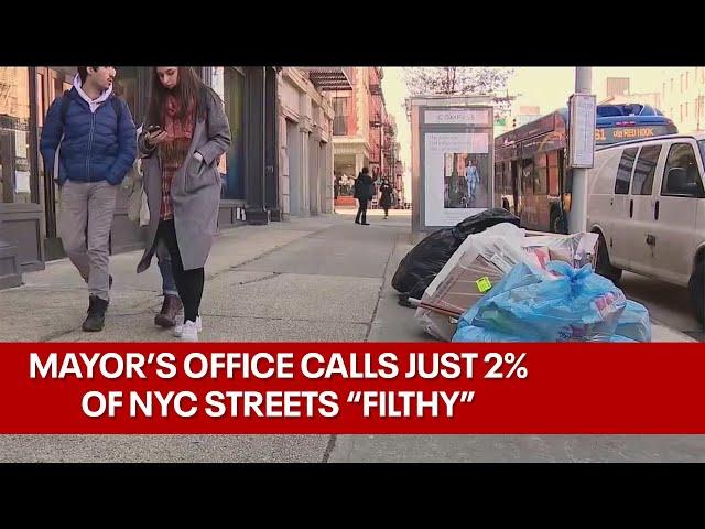 Mayor's office report calls less than 2% of NYC streets 'filthy'