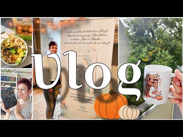 Hallo September!  meine erste Lesung, Buchnews &  Herbst einläuten   | VLOG