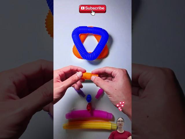 ASMR AUTO Changing color of POP TUBE relaxing Brivox #asrmsounds #voicings #poptubesound #satisfying