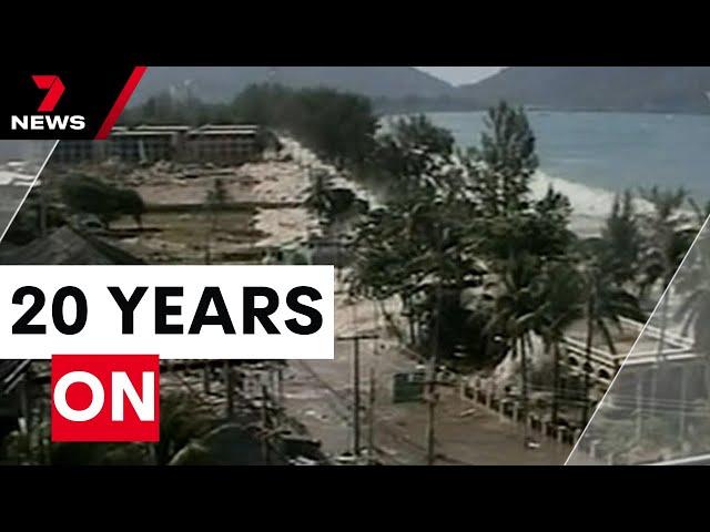 20 years on since tragic Boxing Day tsunami | 7NEWS