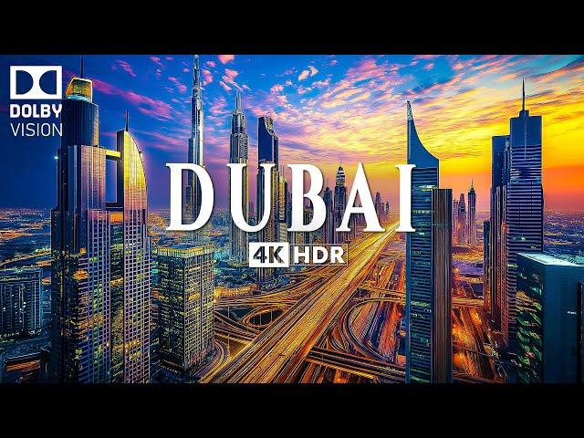 DUBAI 4K ULTRA HD [60FPS] • Explore the Futuristic City & Inspiring Music