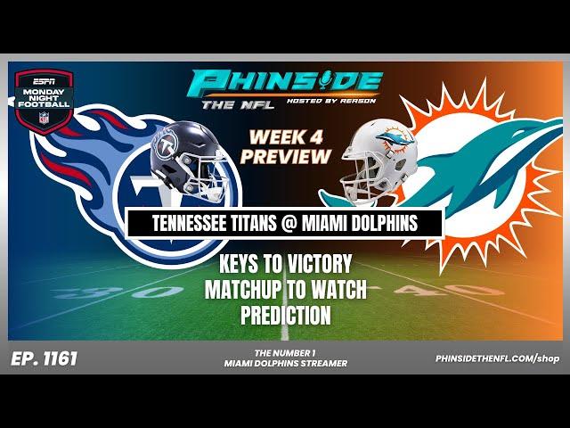 Miami Dolphins Catch A HUGE BREAK For Week 4 Against The Titans?!