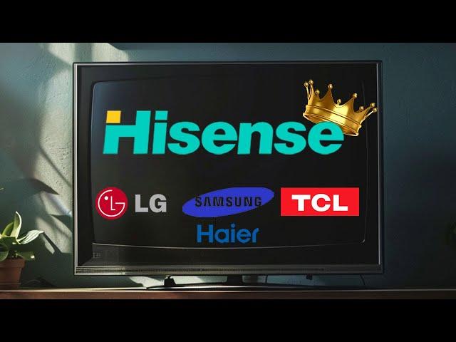 Телевизоры HISENSE захватывают мир! Как китайский бренд обходит Samsung и LG. Противоположность TCL