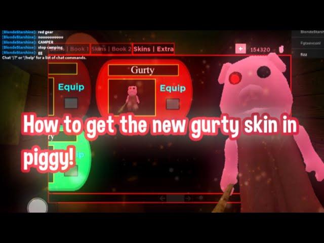 How to get gurty in piggy! (New piggy skin quest) (roblox piggy)