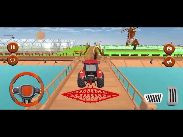 Farming tractor 3d game