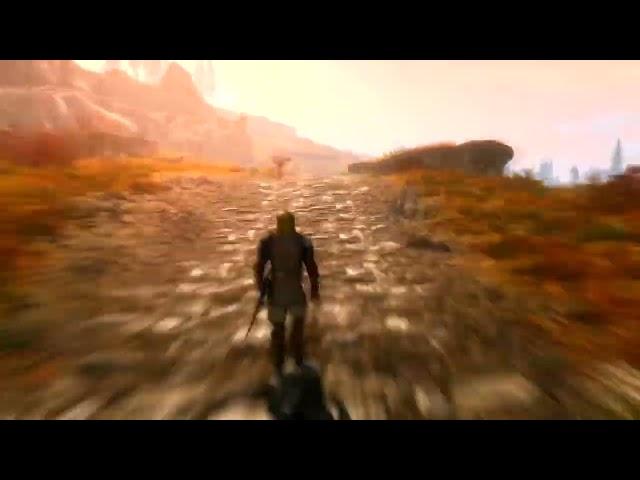 Skyrim walk Meme Template