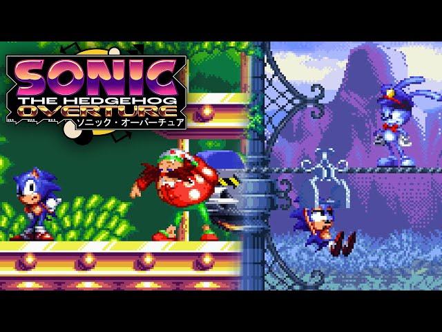 Sonic Overture '95 Is Beautifully Surreal - 2023 Demo Playthrough - Sonic Fangame Showcase