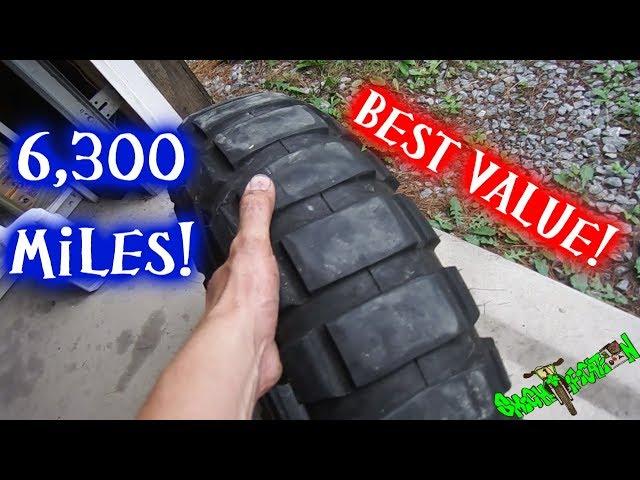 Shinko 805-804 dual sport tire 6300 mile review