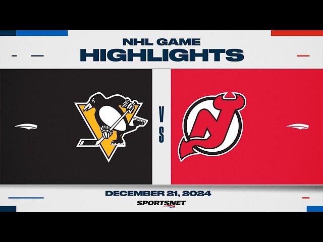 NHL Highlights | Penguins vs. Devils - December 21, 2024