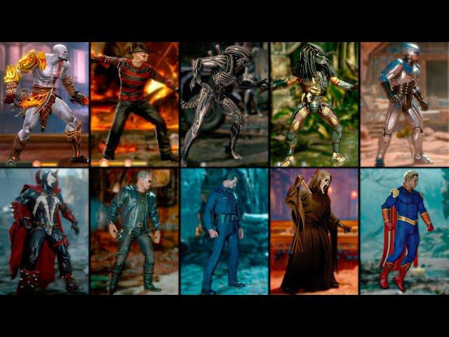 Mortal Kombat GUEST CHARACTERS Evolution 2011-2025 | 2K 60 FPS
