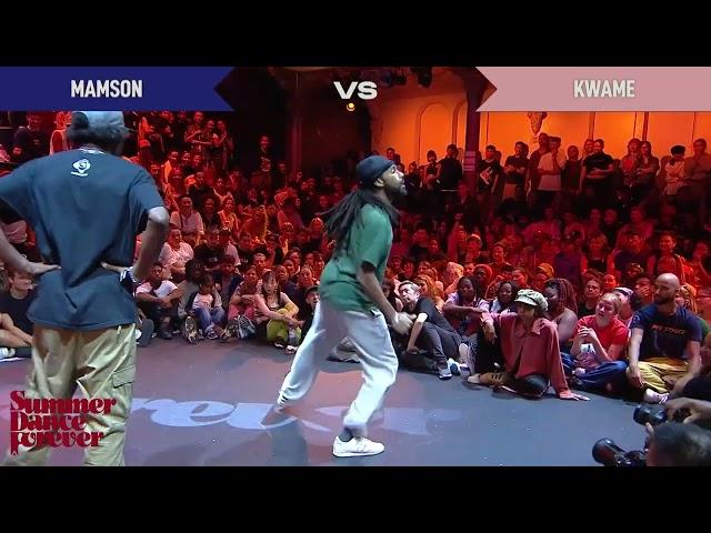 Mamson vs Kwamé SEMI FINAL House Dance Forever | Summer Dance Forever 2023