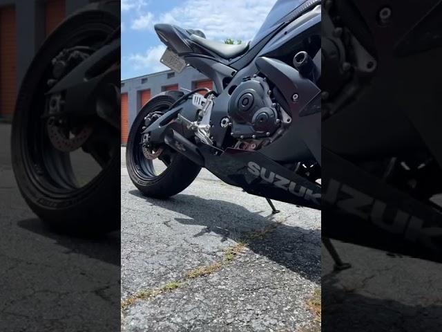 M4 Exhaust ~ Voodoo Exhaust Cat Delete #bikelife #reels #shorts #suzuki #gsxr600 #explore