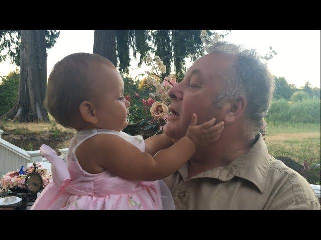 *ADORABLE* Baby and Grandpa Have an Adorable Moment!