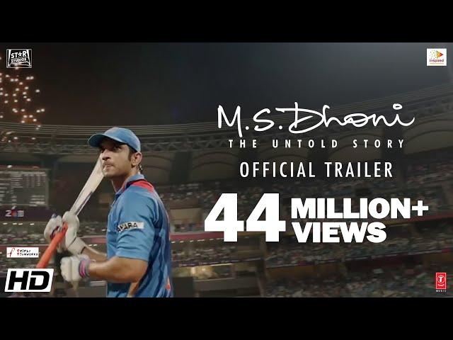 M.S.Dhoni - The Untold Story | Official Trailer | Sushant Singh Rajput | Neeraj Pandey