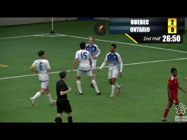 U15 Boys Provincial Xcel Showcase Match Highlight