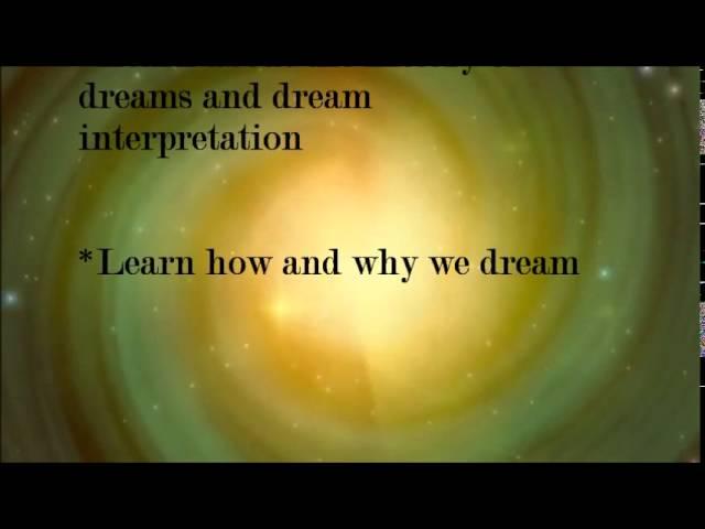 Dream Interpretation Book Trailer By Sam SIv