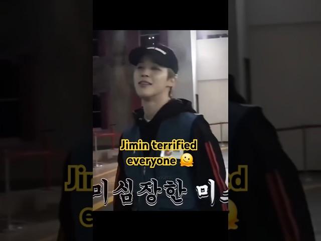 jimin terrified everyone in this episode🫠#bts#jimin#shorts#rm #jhope#jin#suga#jungkook #taehyung