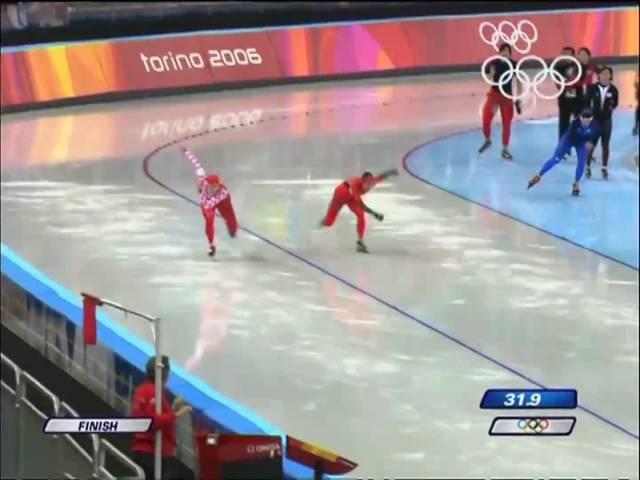 Zhurova - Speed Skating - Women's 500M - Turin 2006 Winter Olympic Games