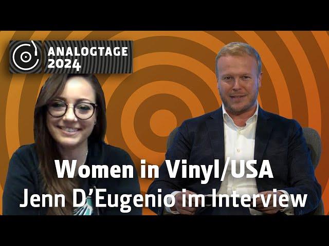 Analogtage 2024: Women in Vinyl, USA -  Interview Jenn D'Eugenio