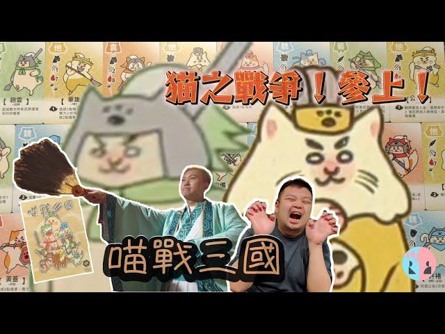【貓出沒注意︱以貓武將決一高下】貓之戰爭！參上！ - 喵戰三國