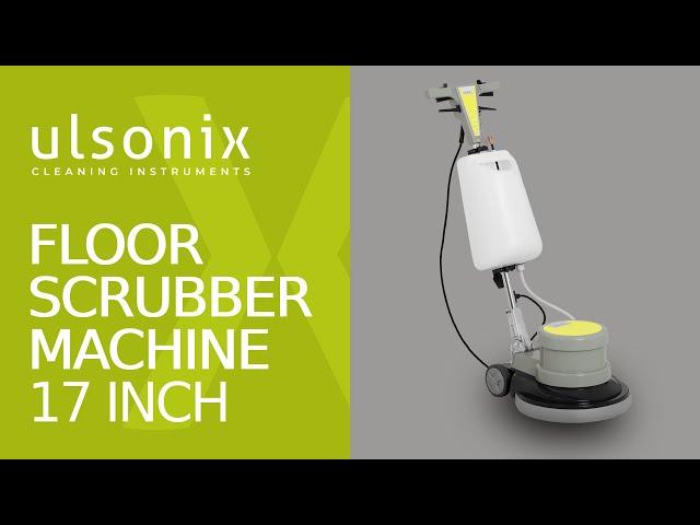 Floor Scrubber Machine Ulsonix Cleaning Instruments TOPCLEAN 1100A | Product presentation