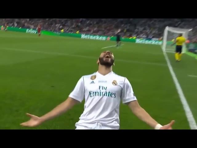 Uefa Champions League FINAL 2018 Real vs. Liverpool- Benzema 1:0 Goal