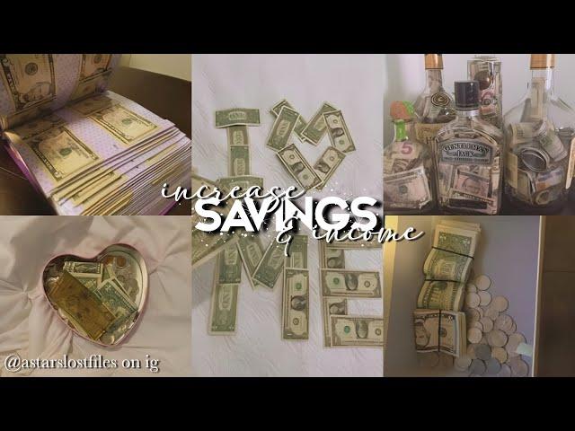 ੈincrease savings & income.ೃ࿐ subliminal // manifest financial freedom*ೃ༄