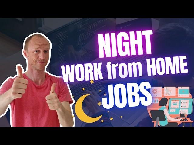 Work From Home Jobs You Can Do at Night – Up to $200K+ Per Year! (4 REAL Ways to Find Them)