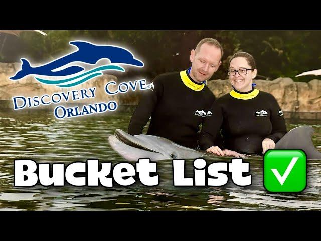 Our First Time At Discovery Cove Orlando! | Bucket List Dolphin Swim