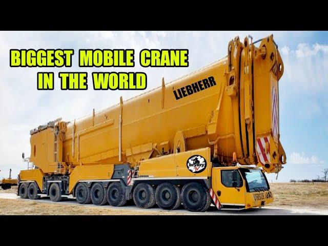 World's Biggest Mobile Crane | World's Largest All Terrain Crane #liebherr #xcmg  #sany #zoomlion