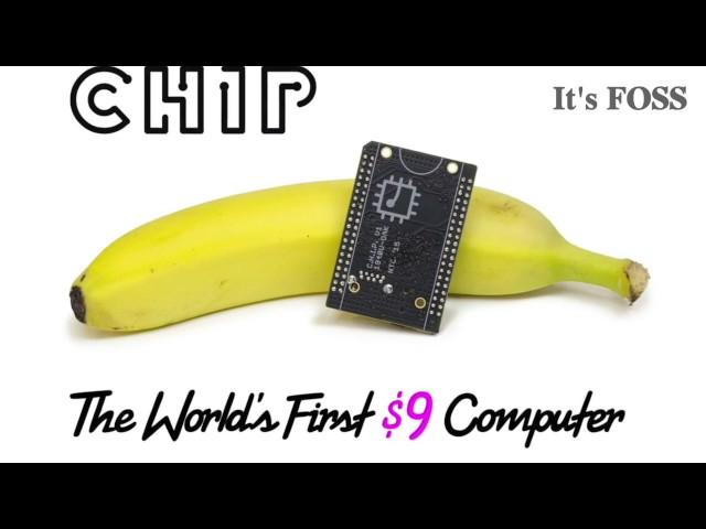 Unboxing $9 CHIP Single Board Linux Computer