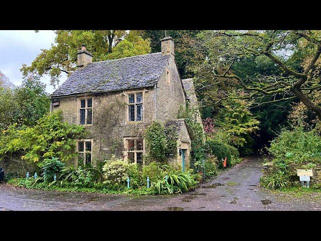 Rainy Autumn Walk in ENGLAND: Exploring a 1000-Year-Old COTSWOLDS Village