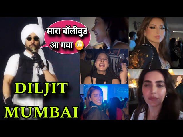 Diljit Dosanjh Mumbai Live Concert | All Bollywood Celebrities Enjoy Diljit's Performance 