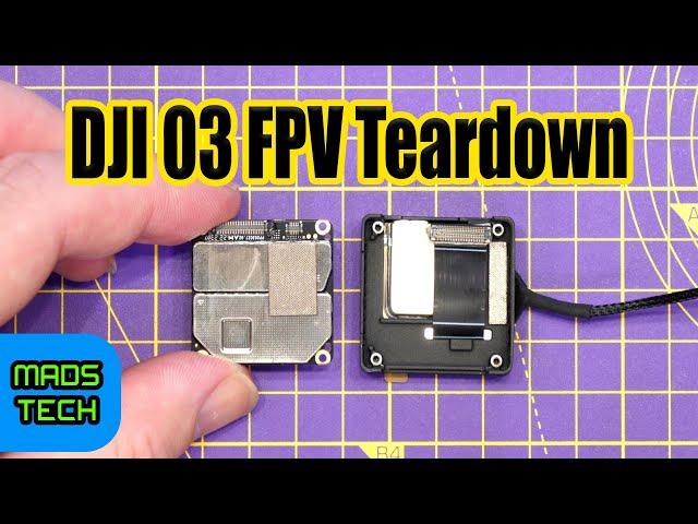 DJI O3 Digital FPV System - Airunit Teardown