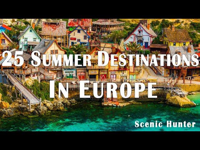 25 Best Summer Destinations To Visit In Europe 2024 | Travel Guide