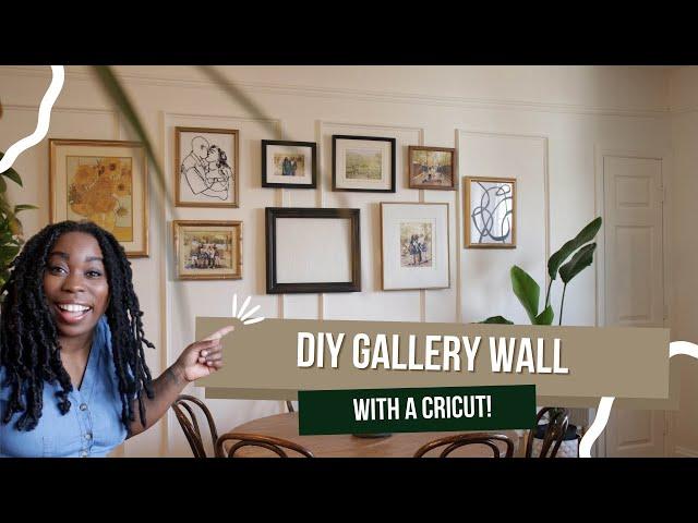 DIY Gallery Wall With Affordable Custom Art