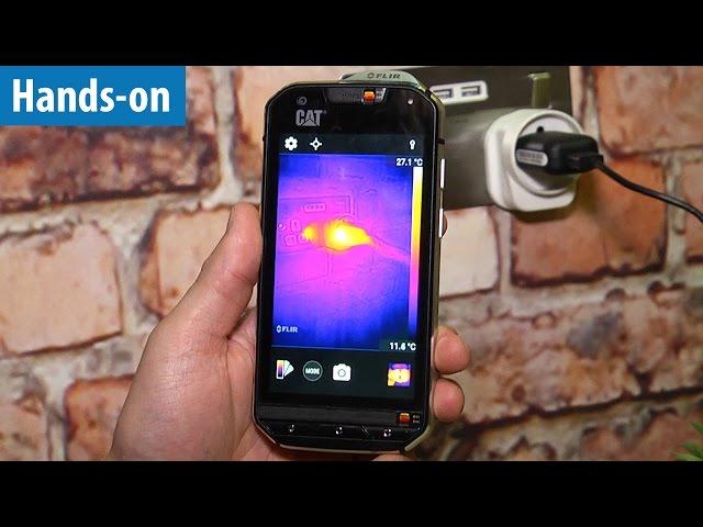 Panzer-Phone mit Thermalkamera - CAT S60 im Hands-on / Erster Test | deutsch / german